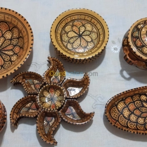 Service de table en terre cuite style berbère | Alger - Algérie | Dir L’affaire